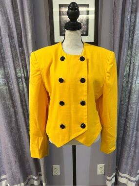 Vintage E.H Woods Double-Breasted Blazer